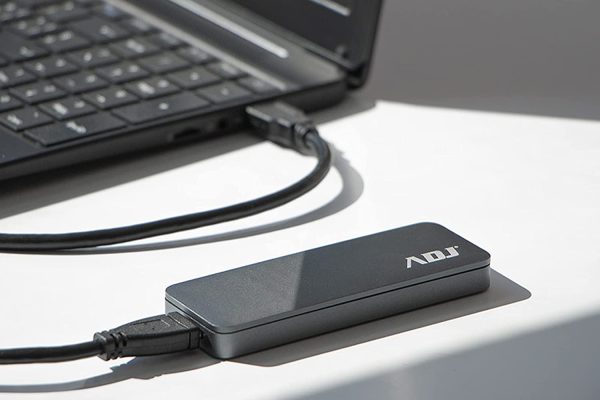 Box Esterno per SSD M.2 SATA ADJ AHS07 USB 3.0 - immagine 6